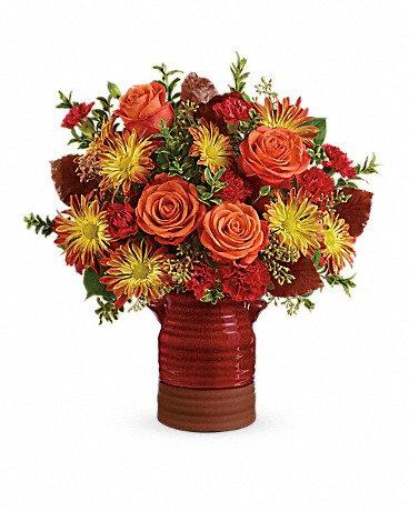 Teleflora's Heirloom Crock Bouquet